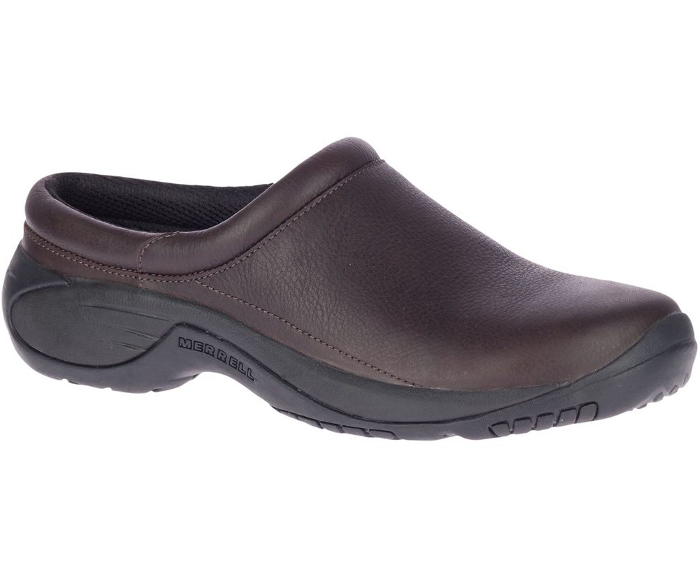 Merrell Slip Ons Brown - Encore Gust 2 - Mens 14ERMHGZW